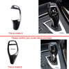BMW 1 2 3 4 5 7 Series X3 X5 Carbon Fiber Gear Shift Knob Addon Cover Caps