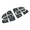 Mercedes Benz GLC C Class W205 Steering Wheel Button Trim Set (2015-2018)