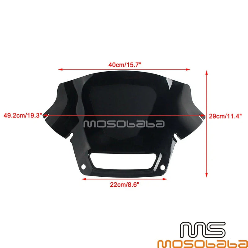 Harley Softail FXBB FXST FXLR 7" Windshield & 5.6" Headlamp Bracket (2018-2023)