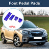 Subaru Forester (2003-2005) Blue 4 x Foot Accelerator Pedal Covers