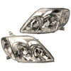 Toyota Corolla '01-'04 Hatch '01-'07 Sedan / Wagon SET HeadLights PAIR LH+RH