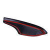 Honda Civic Sedan 4 x Carbon Fiber Door Armrest Panel Covers (2022)