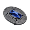 DUCATI Panigale V4 / S / R CNC Blue 4-Hole Gas Fuel Tank Cap Cover (2018-2021)