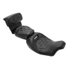 Harley Street Glide Touring Driver & Passenger Seat w/ Backrest (2014 - 2023)