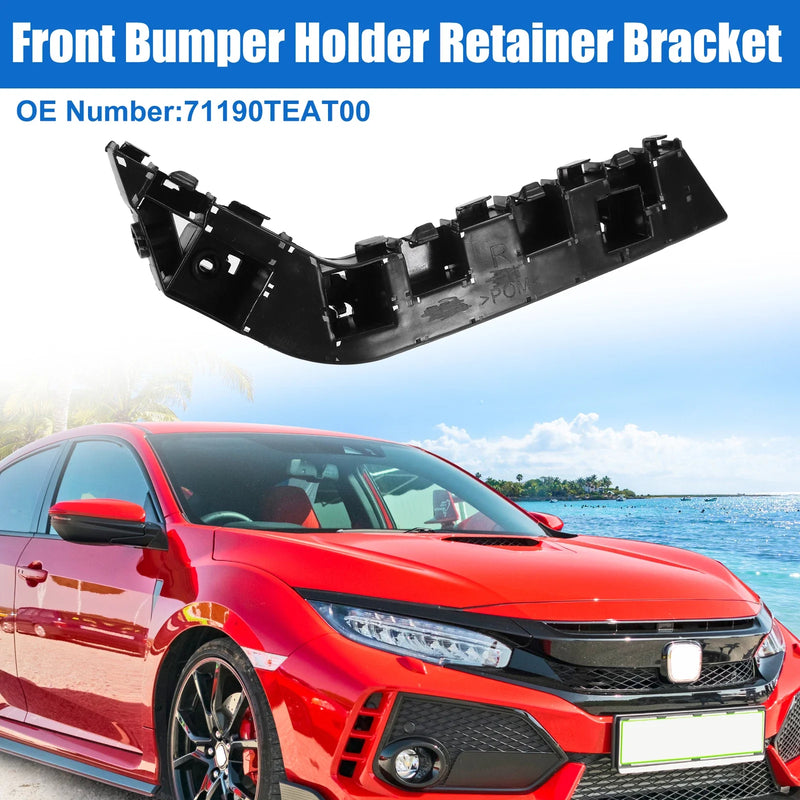 Honda Civic Right Side Front Bumper Mounting Support Bracket (2016-2020)