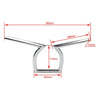 Harley, Honda, Suzuki 1" 25MM Drag Z Bar Handlebar