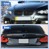 BMW 3 Series Blue Front & Rear Emblem Ring Cover Trim Hood Logo Ring