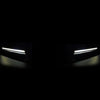 17-21 Honda Civic Si & Hatchback Gloss Black LED Front Bumper Lip