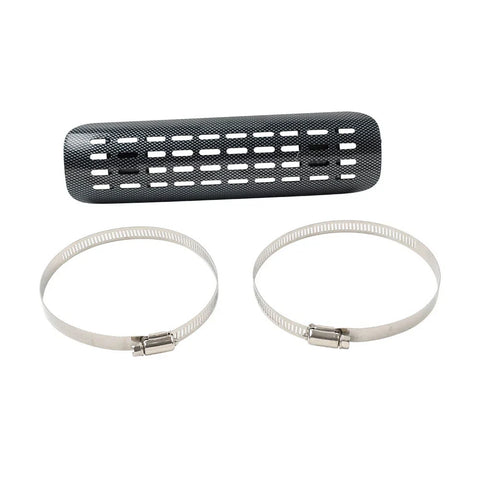 Motorcycle Curved Exhaust Muffler Pipe Heat Shield Cover
