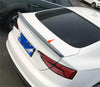 Audi A5 S5 B9 4-Door Rear Boot Glossy Black Spoiler Wing (2017-2022)