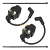 Mercury 6HP 8HP 9.9HP 10HP 15HP Ignition Coil w/ Cable Set