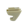 Chevy GMC Beige Plastic Visor Hook Clip Bracket Retainer