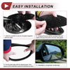Ford F250 Heated Left Driver Side Tow Mirror Glass (2017-2023)