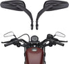 Harley Touring, Glide, Softail, Dyna Black Rearview Mirrors