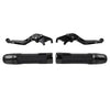 Yamaha FZ MT 07 09 Black Folding Brake Clutch Lever Grip Set (2014-2020)
