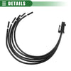 CHEVROLET Black 14AWG Blower Motor Resistor Connector