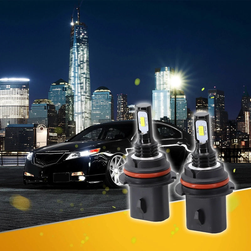 Car LED Car Headlights 2Pcs Single Beam
