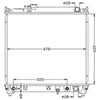 Suzuki Vitara Aluminium Alloy Radiator (1988-1998)