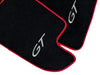 Bentley Continental GT 2012-2017 Black Carpets with Red Trim Floor Mats