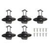 Reliable Sealing Sleek Marine Drain: 2 x Bungs, 4 Screws