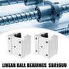 Car 4pcs 16mm IDx45mm ODx33mm Length Car Linear Ball Bearings