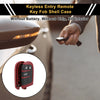 Dodge Charger (2017) Black Red 3 Button Key Fob Shell Case