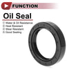 Make Model Oil Seal / 40x56x10mm / Rotary Shaft Seal Nitrile 70 Durometer Rubber 5 Pcs