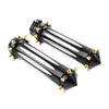 Harley Touring Dyna Softail - Black & White 1'' Hand Grips