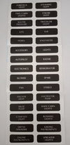 12V 6 Switch Panel Weatherproof Black Textured Alloy Pre-Wired