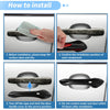 Chevrolet Trax (2024-2025) Glossy Black Door Handle Cover Protector