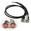 12V Red LED Motorcycle Handlebar Switch - Waterproof
