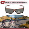 1 x Motorcycle Riding Goggles Dark Green Lens Light Black Brown Frame