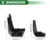 Honda Fit Hatchback Mud Flaps Splash Guards Front & Rear (2018-2019)