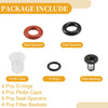 Honda Civic CR-V (2001-2006) - NBR Rubber Black Fuel Injector Seal O Ring