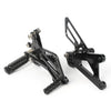T595 509 955i 1050 Speed Triple (2006-2012) Black Rearset Footpegs