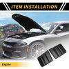 Toyota Tundra Carbon Fiber Pattern Engine Shroud Panel Set (22–24)