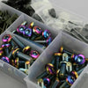 F2 173PCS Titanium Fairing Screws & Clips Set