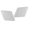 BMW 3 Series Silver Front Bumper Headlight Washer Covers (2007-2013)