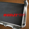 Chevy Hot / Street Rod 6 Cyl. w / Tranny Cooler 3 Row Aluminum Radiator (1938)