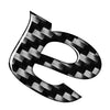 Window Door Wall - Letter A Car Badge Emblem Decals Stickers