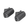 Ford Fiesta (2001-2008) Black 2 x Windscreen Wiper Spray Jet Nozzles