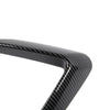 Tesla Model 3 Carbon Fiber Front Fog Light Lamp Eyebrow Cover Trim (2017–2019)