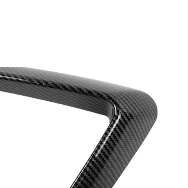 Tesla Model 3 Carbon Fiber Front Fog Light Lamp Eyebrow Cover Trim (2017–2019)