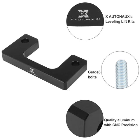 Chevrolet Silverado 1500 1 inch Front Leveling Lift Kit (2007-2019)
