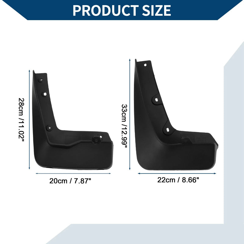 BMW X1 Mud Flaps Splash Guards 1 Set (2016-2023)