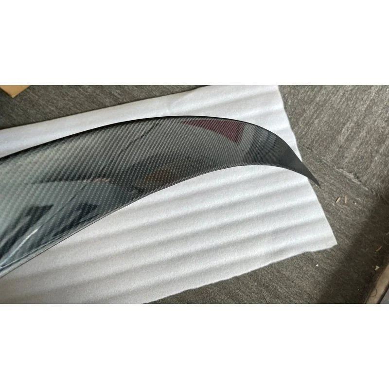 Benz W205 C300 C63 C43 AMG 2015-21 Dry Carbon Fiber Rear Trunk Spoiler Wing