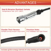 Mercedes-Benz W114 W123 7pcs Spark Plug Wire Ignition Coil Cables (1973-1976)
