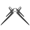 Car Caravan Carbon Fiber Black X-Wing Truck Hood Side Trim