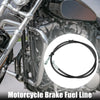 Motorcycle Fitting Ends / 130cm / Braided Brake Clutch Oil Hose