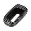 Jeep Carbon Fiber Pattern TPU Remote Flip Key Fob Cover
